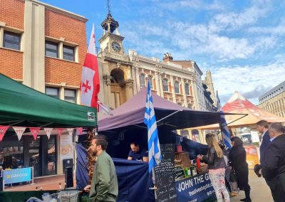 Blue Collar Street Food Reading